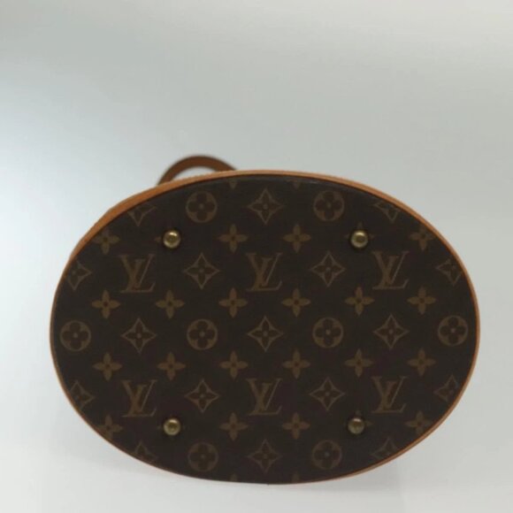 LOUIS VUITTON Monogram Bucket GM Shoulder Bag M42236 LV Auth 131115 - Picture 6 of 16